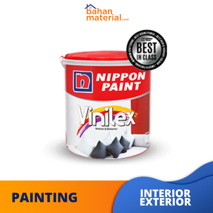 JUAL CAT INTERIOR EXTERIOR NIPPON VINILEX