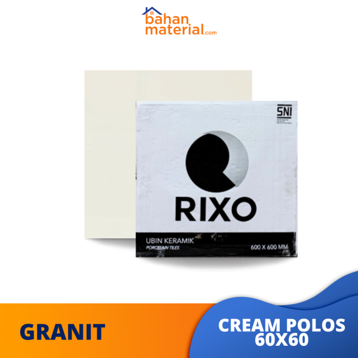 JUAL GRANIT MURAH REXO CREM POLOS